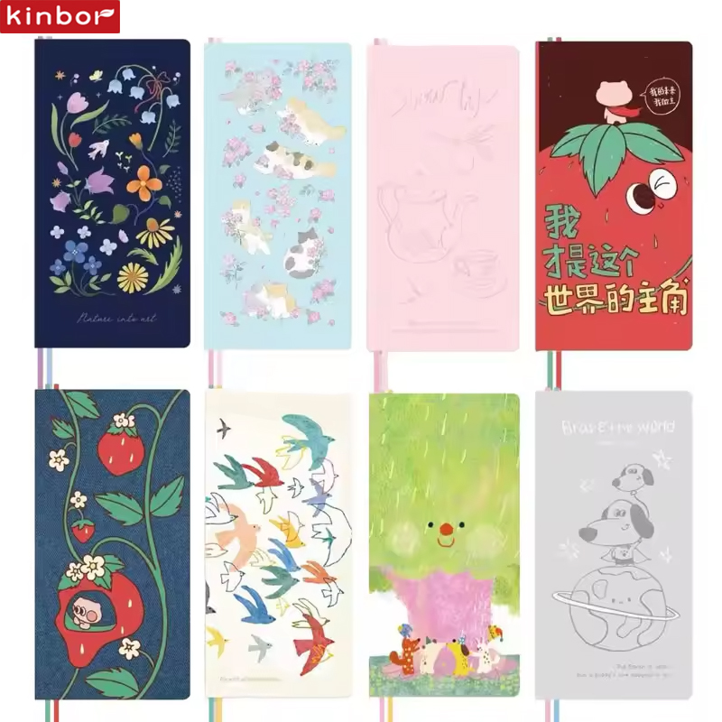 Meal Prep Planner - Kinbor Undated Weekly Planner,MultiColors Cute Illustrated