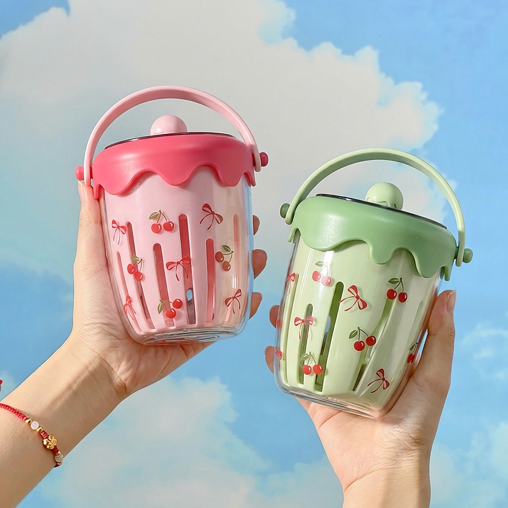 Meal Prep Yogurt Cups - Plastic Overnight Oats Containers With Lids