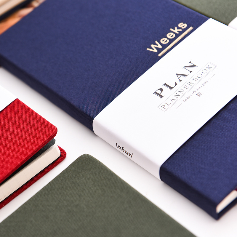 Undated Weekly Fabric A6 Journ - Meal Prep Planner recension och pris