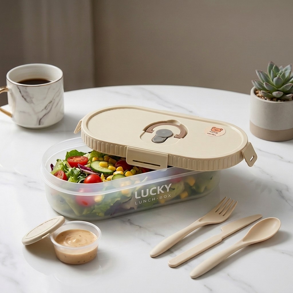 Portable Leakproof Bento Lunch - Meal Prep Plan recension och pris