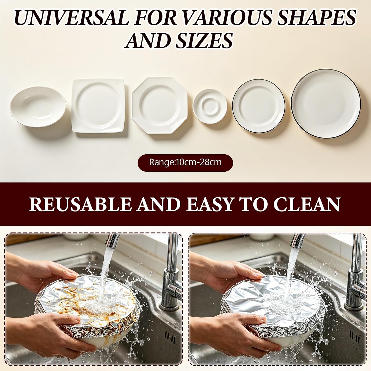Reusable Aluminum Foil Food Co - Meal Prep Plan recension och pris