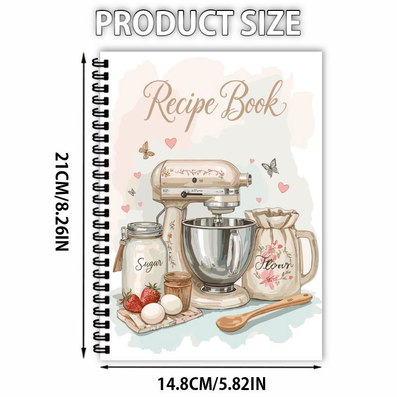 Recipe Journal 100 Sheets Blan - Meal Prep Plan recension och pris
