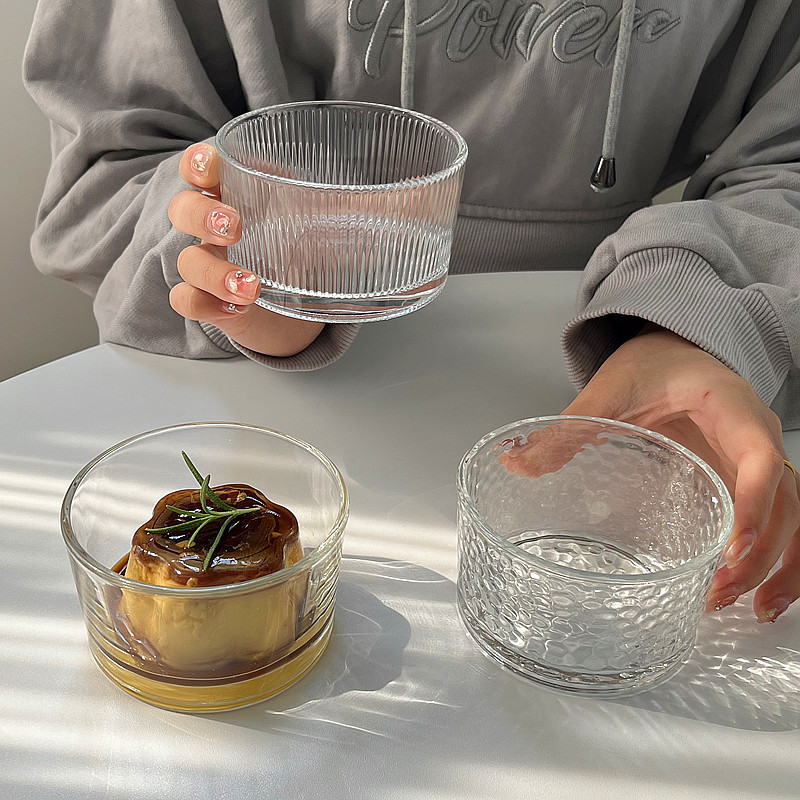 YWDL 4pcs Clear Glass Mini Bow - Meal Prep Plan recension och pris