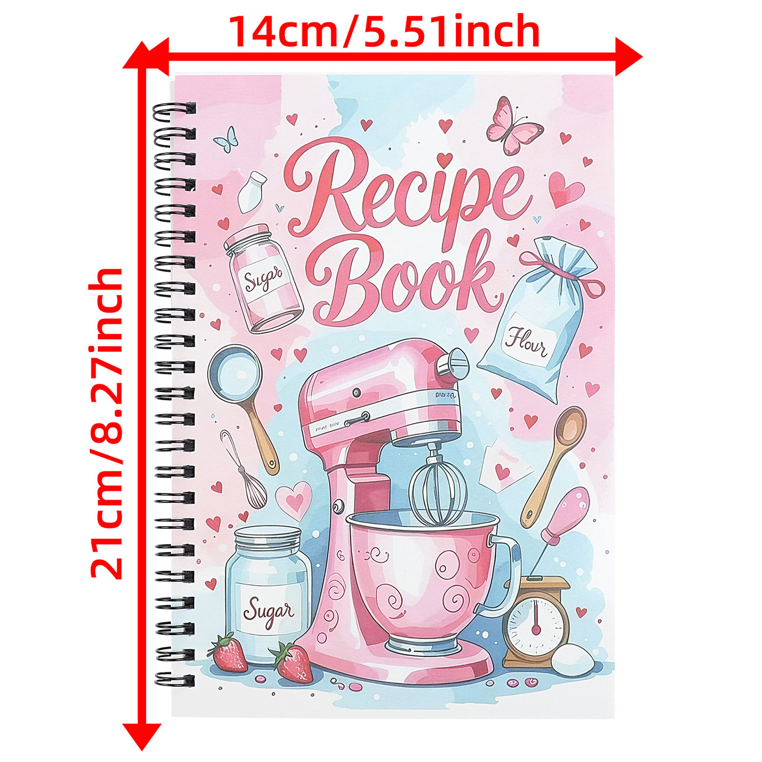 Recipe Notebook 100 Sheets Rec - Meal Prep Plan recension och pris