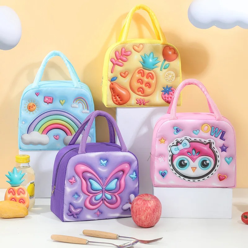 Children's Lunch Box Bag 3D Ca - Meal Prep Bag recension och pris