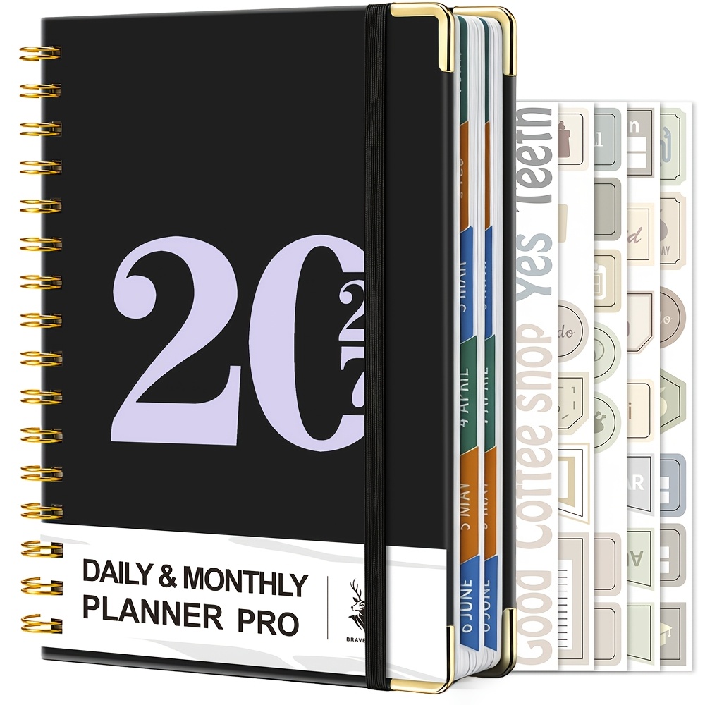2027 Ring Binder Daily Planner - Meal Prep Planner recension och pris