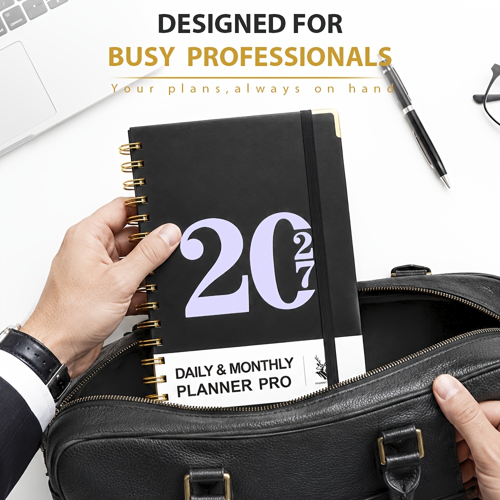 2027 Ring Binder Daily Planner - Meal Prep Planner recension och pris
