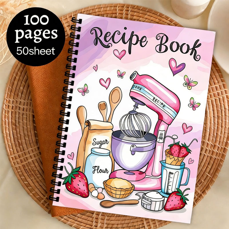 Recipe Logbook 100 Sheets Empt - Meal Prep Plan recension och pris