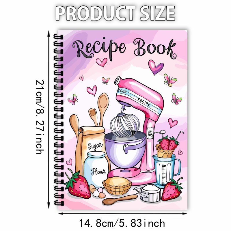 Recipe Logbook 100 Sheets Empt - Meal Prep Plan recension och pris