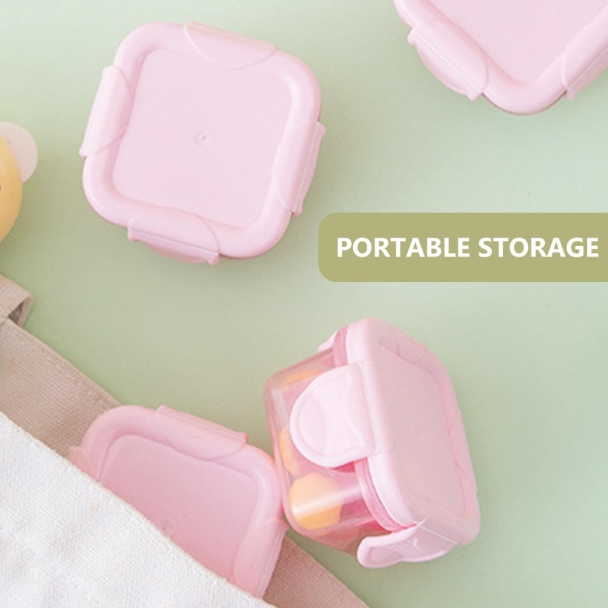 4 PCS Food Storage Containers  - Meal Prep Plan recension och pris