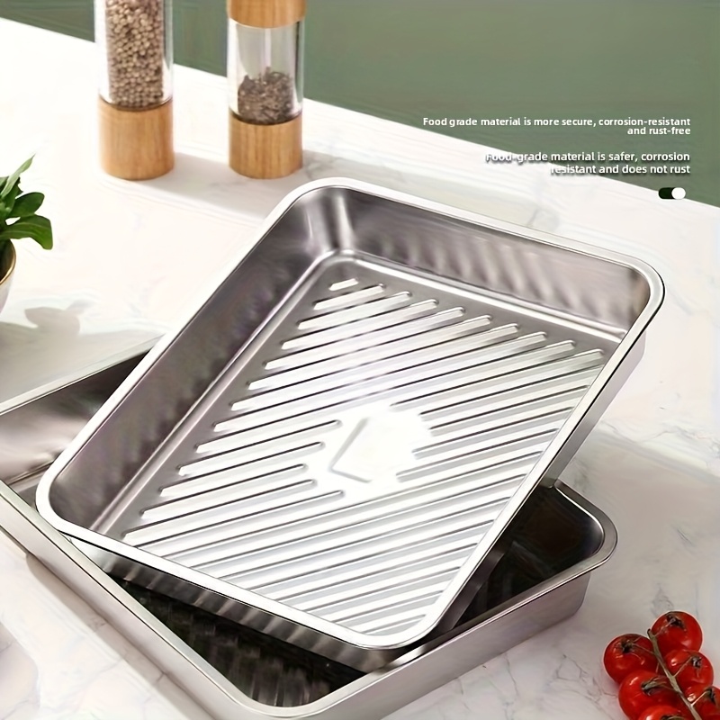 3pcs Large Stainless Steel Bak - Meal Prep Veggie recension och pris