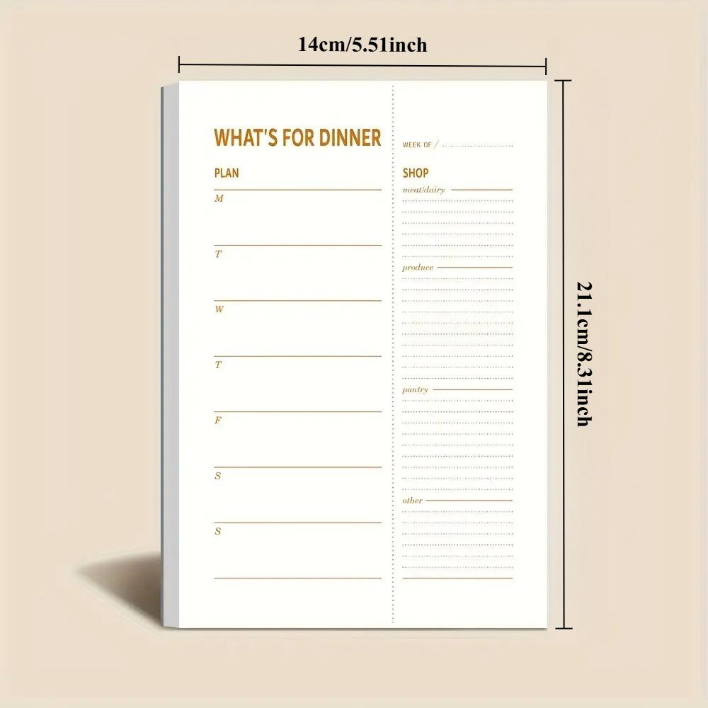 1pc Daily Diet Plan Notebook,  - Meal Prep Plan recension och pris