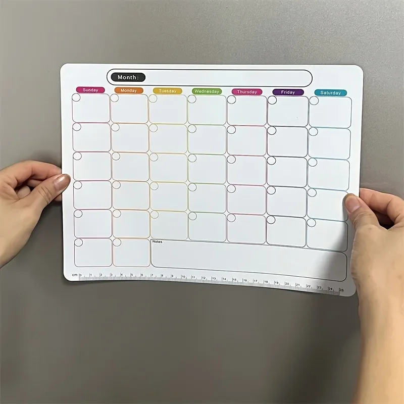 A Refrigerator Magnet ,Monthly - Meal Prep Planner recension och pris