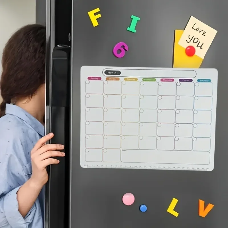 A Refrigerator Magnet ,Monthly - Meal Prep Planner recension och pris