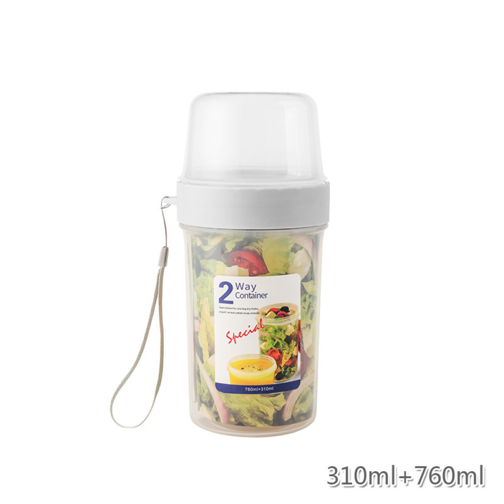 Double Layer Leakproof Food Ca - Meal Prep Yogurt Cups recension och pris